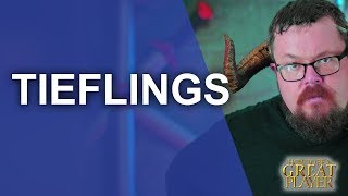 The Tiefling Race  DnD Race Spotlight  Player Character Tips [upl. by Scurlock]