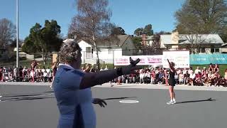 Gippsland League Netball Elimination Finals Drouin vs Warragul CONVERTED [upl. by Nnyleitak]