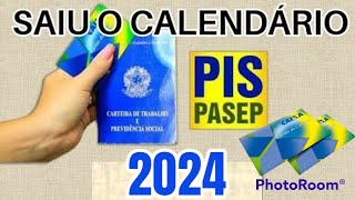 SAIU CALENDÁRIO DE PAGAMENTO PISPASEP 2024 CONFIRA QUANDO VOCÊ IRÁ RECEBER [upl. by Ursulette495]