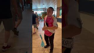 Mr Washy Washy on Icon of the Seas dance iconoftheseas royalcaribbean cruise [upl. by Acacia]