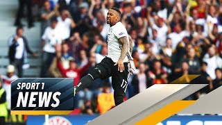 Boateng vor NationalelfComeback Aguero bei Autounfall verletzt  SPORT1  Der Tag [upl. by Shirlee]