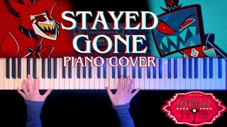 【ピアノ】ハズビンホテル「Stayed gone」弾いてみたHazbin Hotel VoxAlastor Piano Cover【かふねピアノアレンジ】 [upl. by Neelyt]