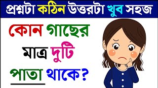 ধাঁধা প্রশ্ন ও উত্তর  ধাঁধা DhadhaDha Dha Mojar DhadhaDadaDhadha Banglaধাধাধাঁধা প্রশ্ন484 [upl. by Ahswat83]