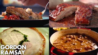 5 Declicious Pork Recipes  Gordon Ramsay [upl. by Adnah]