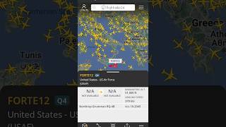 I found an RQ4 Global Hawk aircraft usairforce plane flightradar24 [upl. by Anerroc41]