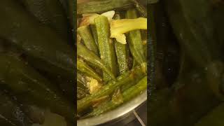 Paksiw na Okra Ladies finger vegetables Cooked with fish sauce amp vinegar ilocano food [upl. by Ycart868]