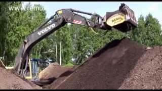 REMU Screening Bucket  RecyclingComposting [upl. by Donahoe]