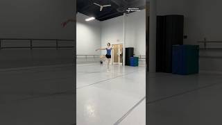 parker taught me a BOYS variation 😱 ballerina shorts ParkerRozzanoKeefe [upl. by Ciccia]