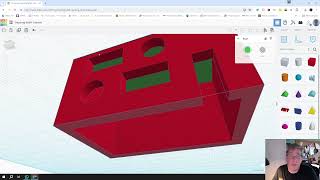 Making a Tinkercad House [upl. by Yniffit]