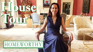 HOUSE TOUR  Inside a Gorgeous Houston Home with Pool and Gardens [upl. by Devona296]