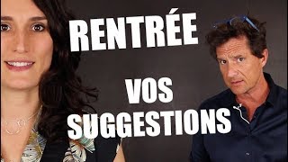 Rentrée  vos suggestions pour être au top cette année   Les Bons Profs [upl. by Schatz]