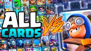 CANNONEER vs ALL CARDS NEW Clash Royale Tower Troop [upl. by Aselehc]