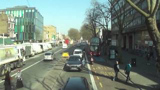 Number 25 bus ride from Hainault Street Ilford to Oxford Circus London  the complete journey [upl. by Assilav]