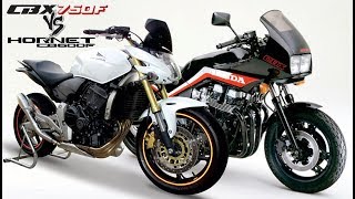 CBX 750 Vs HORNET 600 [upl. by Neerihs]