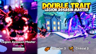 LEVEL 70 LEGION ASSASIN MASTER EVOLVED DOUBLE TRAIT IN ANIME DEFENDERS [upl. by Laing167]