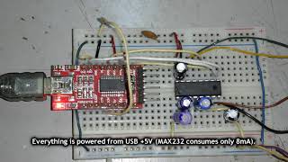 DIY USB to RS232 converter for that old Epson LX300 Dot Matrix Printer [upl. by Tobias]