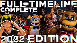 Five Nights at Freddy’s FULL Timeline 20212022 FNAF Complete Story REACTION [upl. by Hceicjow882]