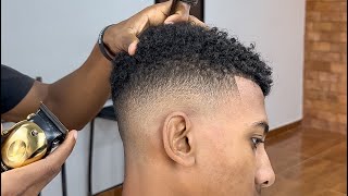 Como Fazer Corte Degradê Rápido para Barbeiros Iniciantes 💈 [upl. by Darnok]