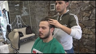 ASMR Turkish Barber FaceHead and Body Massage 217 ‍♂️ [upl. by Cheadle6]