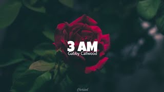 Gabby Callwood  3 AM Lyrics en Español [upl. by Crowell991]