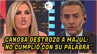 Canosa destrozó a Majul quotNo cumplió con su palabraquot [upl. by Flavio507]