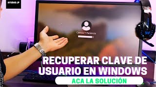 COMO Recuperar CONTRASEÑA olvidada en Windows 7 8 y 10 Fácil y Rapido [upl. by Travax]