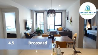 513605 rue de l’Escale Brossard Furnished 2bedroom Condo 45 à louer VIRTUAL VISIT [upl. by Hsirt]