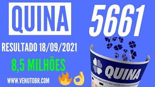 🍀 Resultado Quina 5661 [upl. by Elaine]