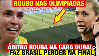 OLÍMPIADAS  ROUBO NAS OLÍMPIADAS Ábitra ROUBA NA CARA DURA Faz Brasil PERDER NA FINAL [upl. by Sean15]