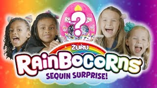 Tic Tac Toy and Naiah and Elli Toys Show  Rainbocorns Videos For Kids [upl. by Aicinod]