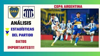 Comentamos estadísticas datos y análisis de Boca vs Talleres Resumen por la Copa Argentina 2024 [upl. by Brad]