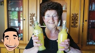 LIMONCELLO RECIPE  Italian Nonna making the Best Limoncello in the World [upl. by Dorin489]