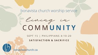 Bonavista Church Livestream  September 15 2024 [upl. by Corder]