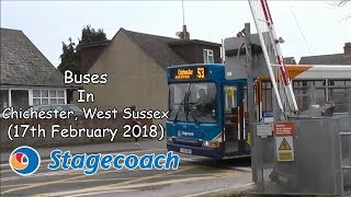 HD Buses In Chichester 17th February 2014 [upl. by Kumar]