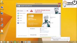 Eset Smart Security 8 Tam Sürüm Etkinleştirme TeknoUzman Özel [upl. by Sayer]