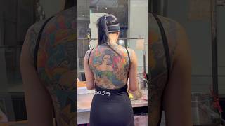 Everyone loves her Geisha tattoo  Thai Street Food shorts [upl. by Howarth]