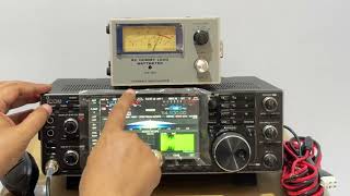 Icom IC7610 HF50MHz 100W Open Duzbuk [upl. by Ilesara]