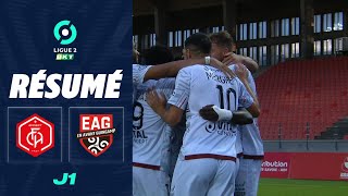 FC ANNECY  EN AVANT GUINGAMP 1  4  Résumé  FCA  EAG  20232024 [upl. by Urbano51]