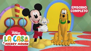 Mickey y Pluto Cuidan a Bella  La Casa de Mickey Mouse  Episodio Completo [upl. by Gnel702]