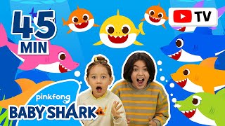 📺ON TV Baby Shark More and More Doo Doo  Compilation  Best Song for Kids  Baby Shark Official [upl. by Rab]