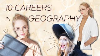 What can I do with a Geography degree  10 REALISTIC and INTERESTING careers [upl. by Hattie]