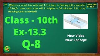 Ex 133 Q8 Class10  Surface Area And Volume  Class10 Math  Class10 Ex 133 Q8  Green Board [upl. by Eilyak126]