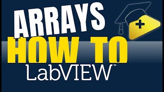 How to use arrays in LabVIEW [upl. by Einnal194]