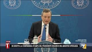 Scostamento di bilancio Draghi quotUna scommessa sul debito buonoquot [upl. by Nnayelsel141]