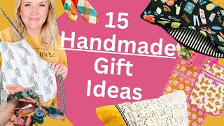 15 items you can make for gifts DIY PRESENTS [upl. by Yessej]