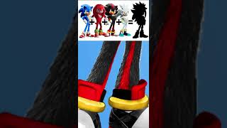 SONIC fusion KNUCKLES fusion SHADOW fusion SILVER  what will happen next shorts short [upl. by Lebasi]