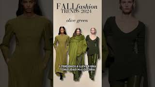 ¡4 colores que estarán en tendencia en otoño fallwinter2024 [upl. by Arty]