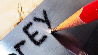 THIS Simple Method to Draw on Metal Will Amaze You Awesome [upl. by Gatias]