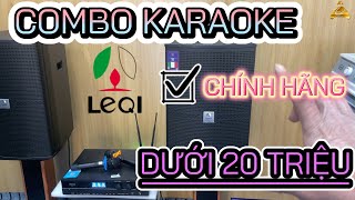 COMBO KARAOKE FULL BỘ DƯỚI 20TR NHẬP KHẨU CHÍNH HÃNG  ĐĂNG ANH AUDIO [upl. by Dadinirt236]