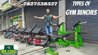 Gym Benches  Best home gym and commercial benches by MDW Fitness  Mohit Dilli Wala [upl. by Dlonyar]